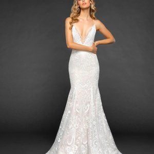 Hayley Paige Style # 6865 Haruki Ivory/Cashmere